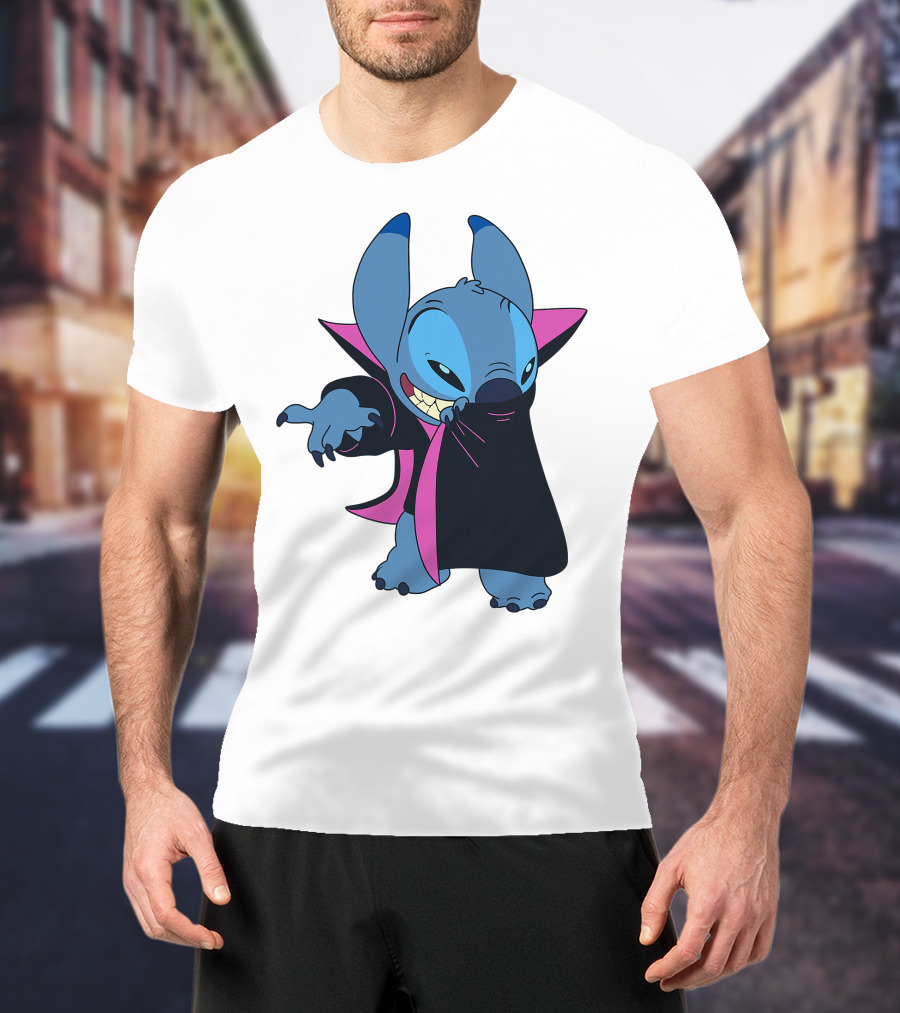 Disney Stitch Halloween Vampire Costume T-Shirt