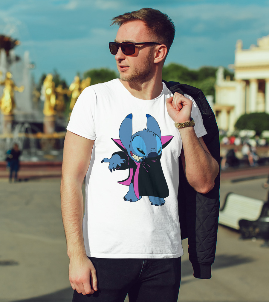 Disney Stitch Halloween Vampire Costume T-Shirt