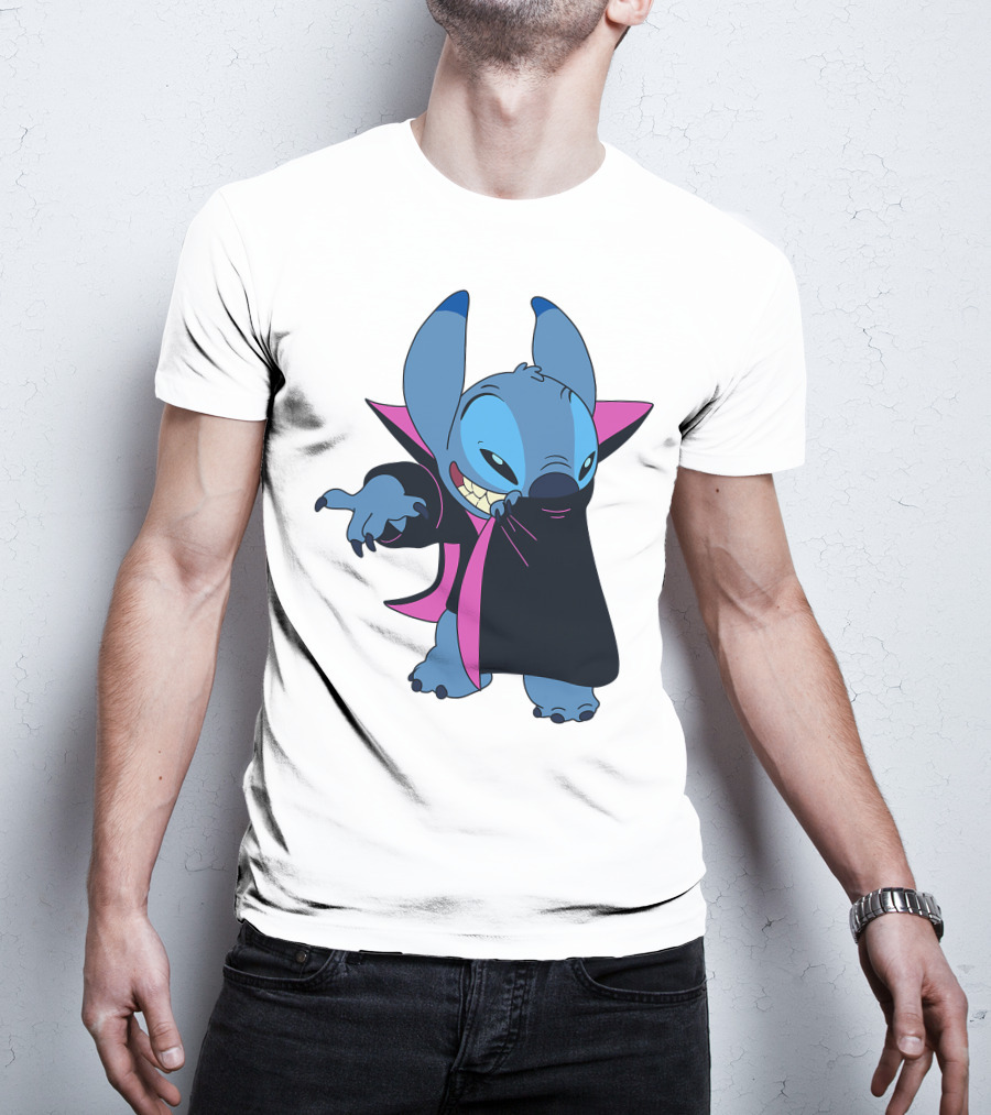 Disney Stitch Halloween Vampire Costume T-Shirt
