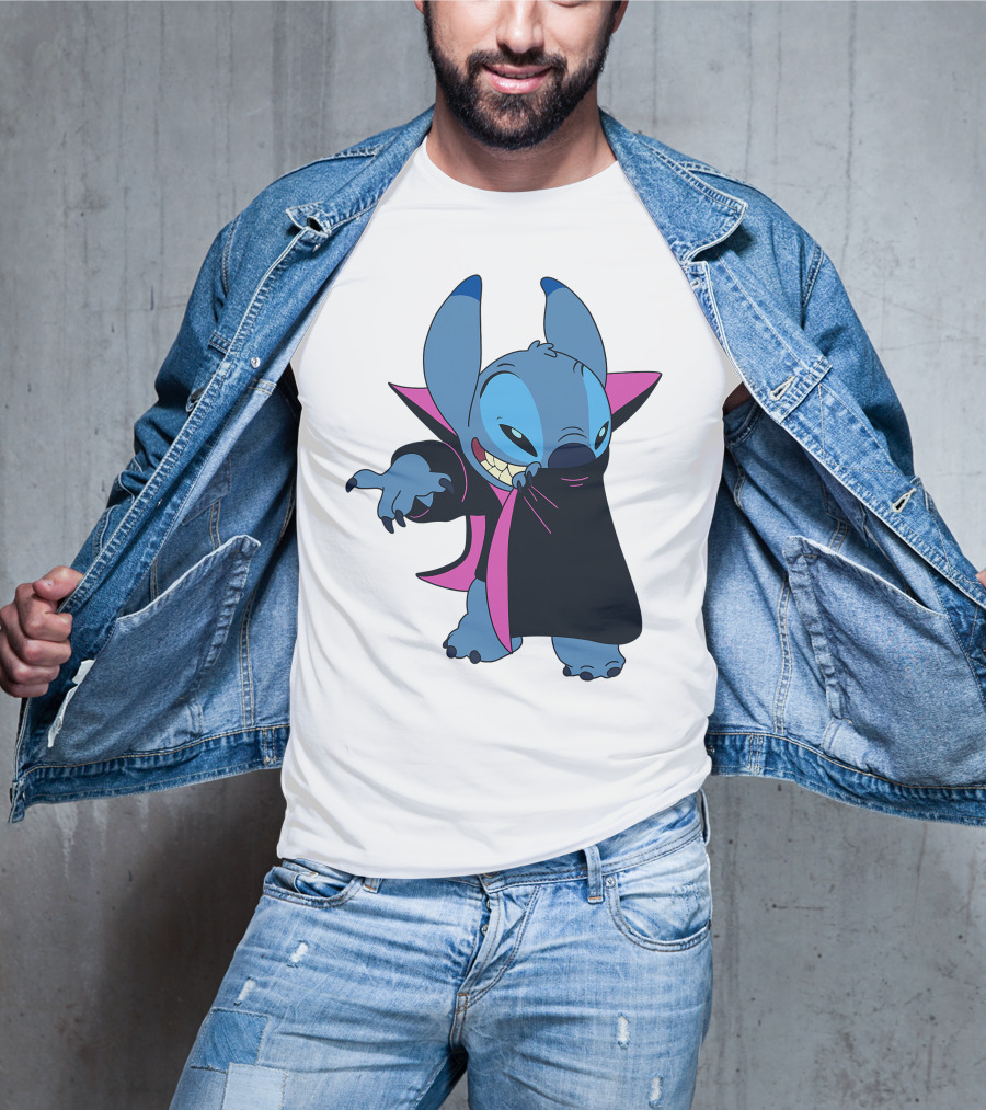 Disney Stitch Halloween Vampire Costume T-Shirt