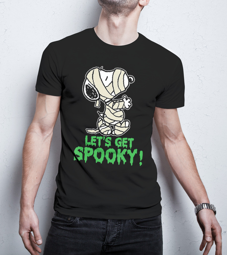 Let's Get Spooky Halloween Mummy Costume T-Shirt