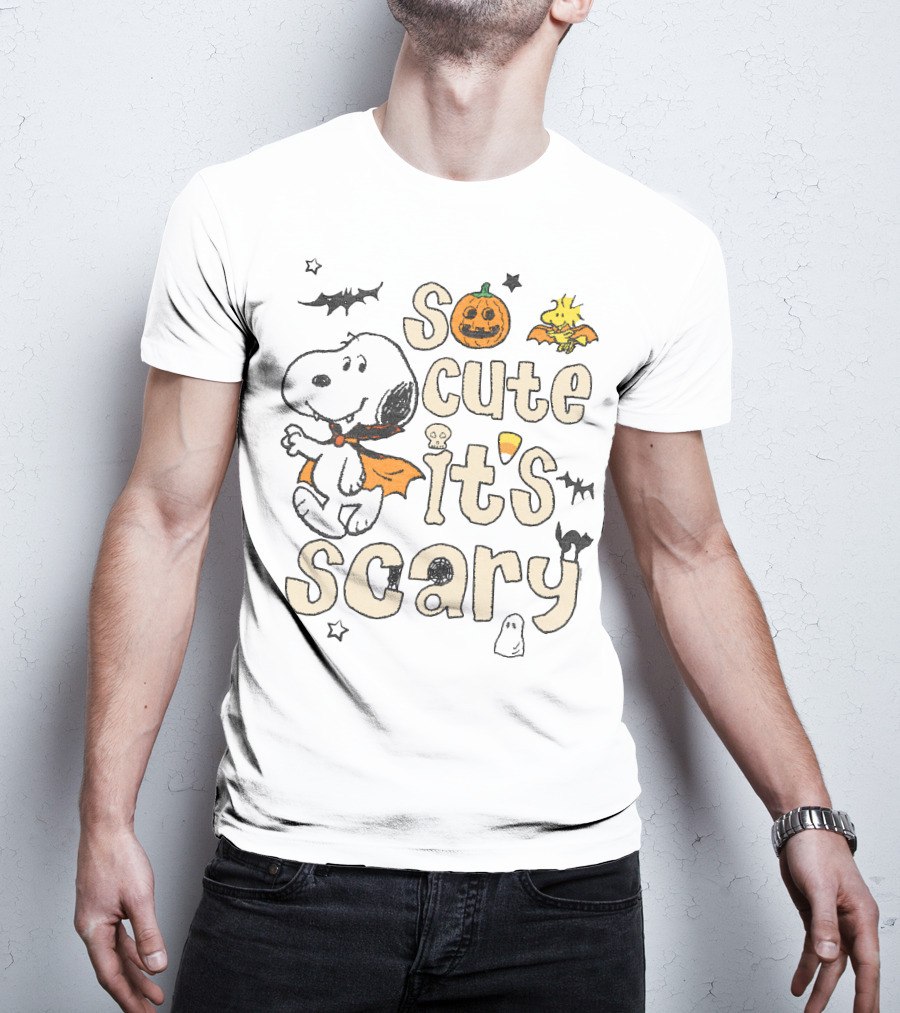 Halloween Snoopy So Cute It's Scary T-Shirt
