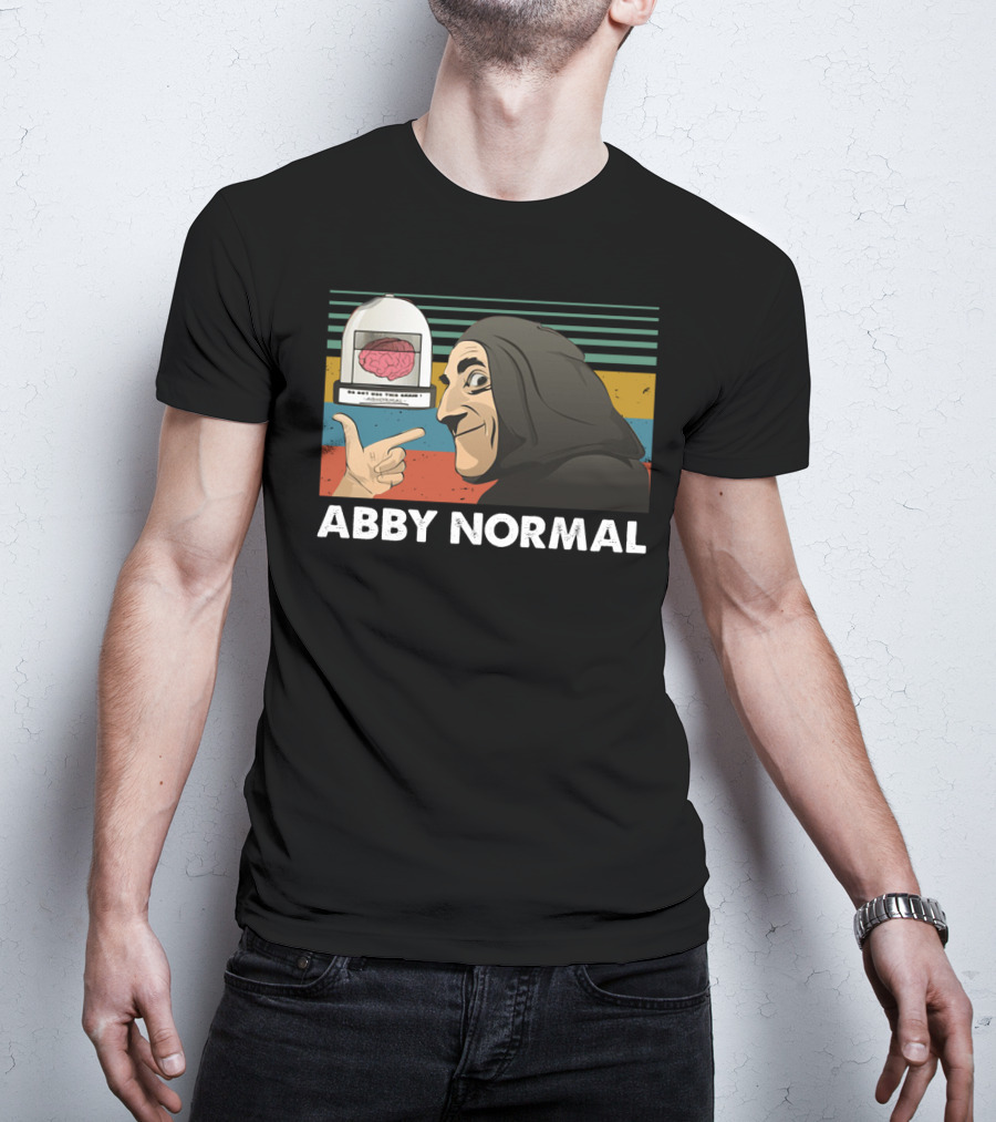 Abby Normal Igor Vintage Style Brain Placeholder T-Shirt