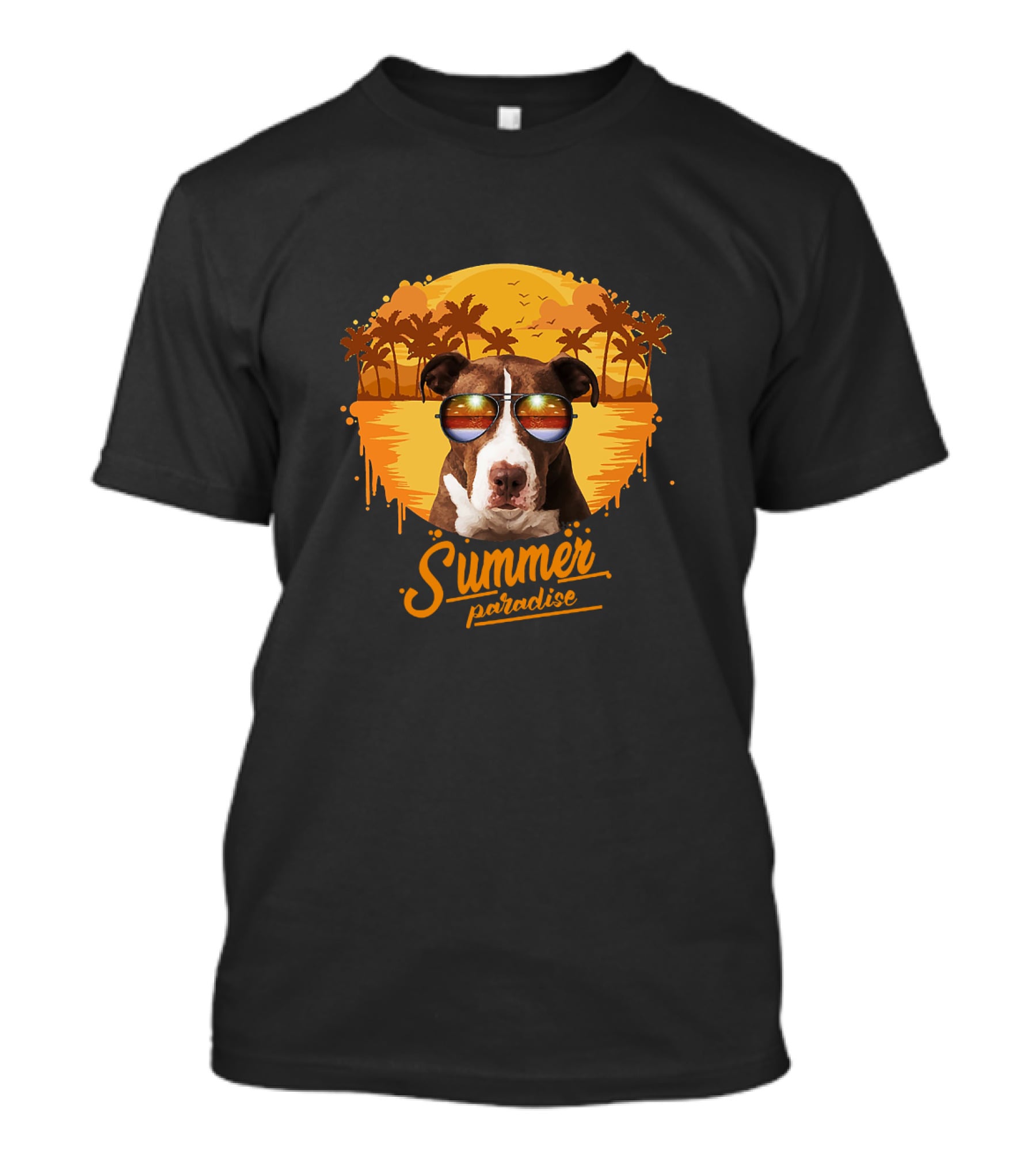 Summer Paradise Dogs T-Shirt