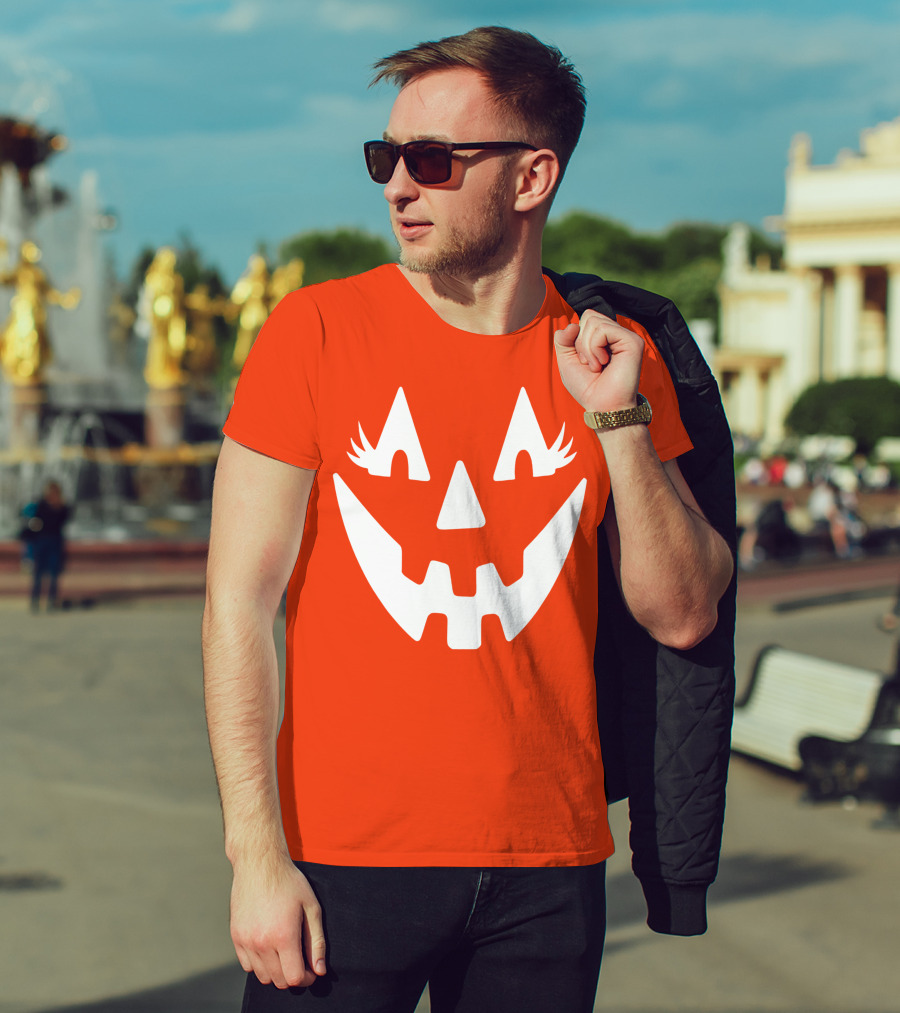 Halloween Pumpkin Pumpkin Face Halloween Party Halloween T-Shirt