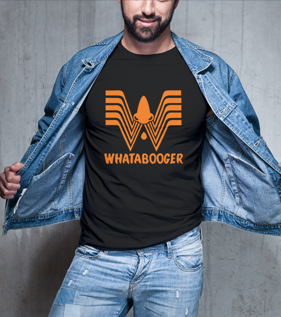 Whataburger Whatabooger Logo Parody Nostalgic Humor T-Shirt