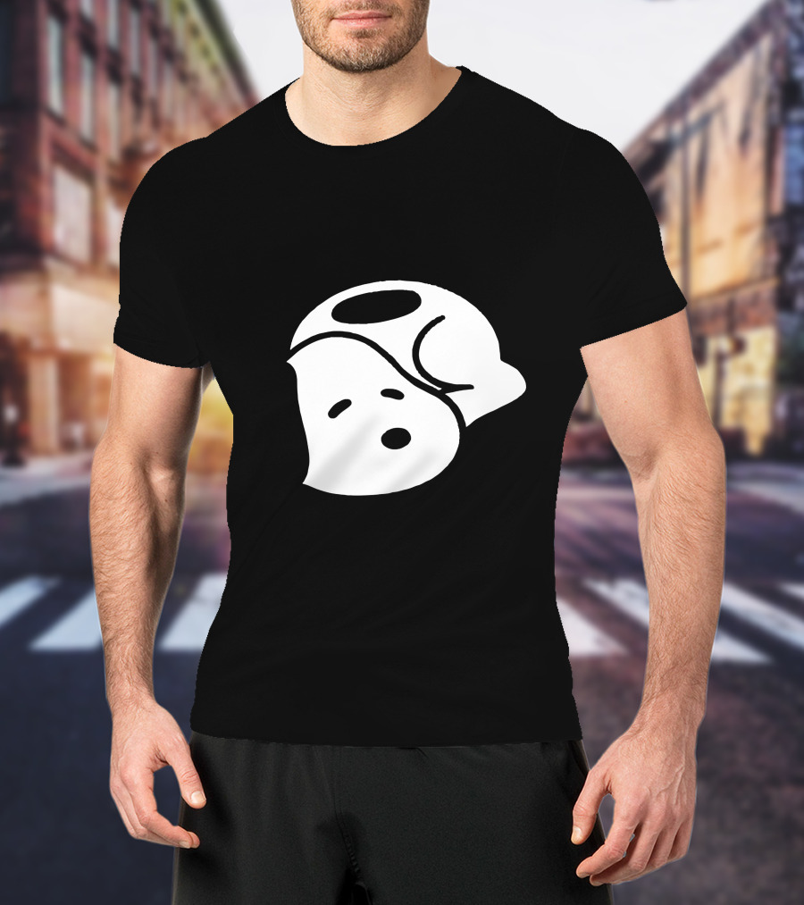 Baby Snoopy Sleeping Peanuts Character T-Shirt