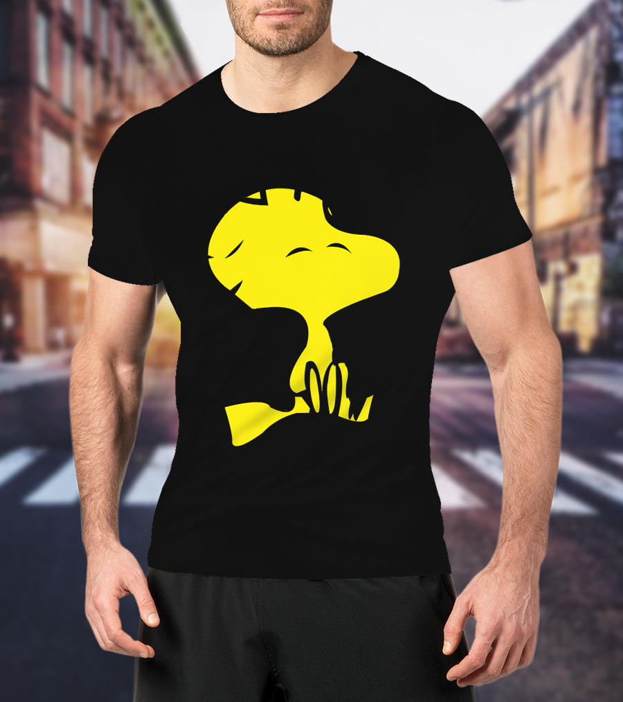 Woodstock Peanuts Cartoon Character Yellow Bird T-Shirt