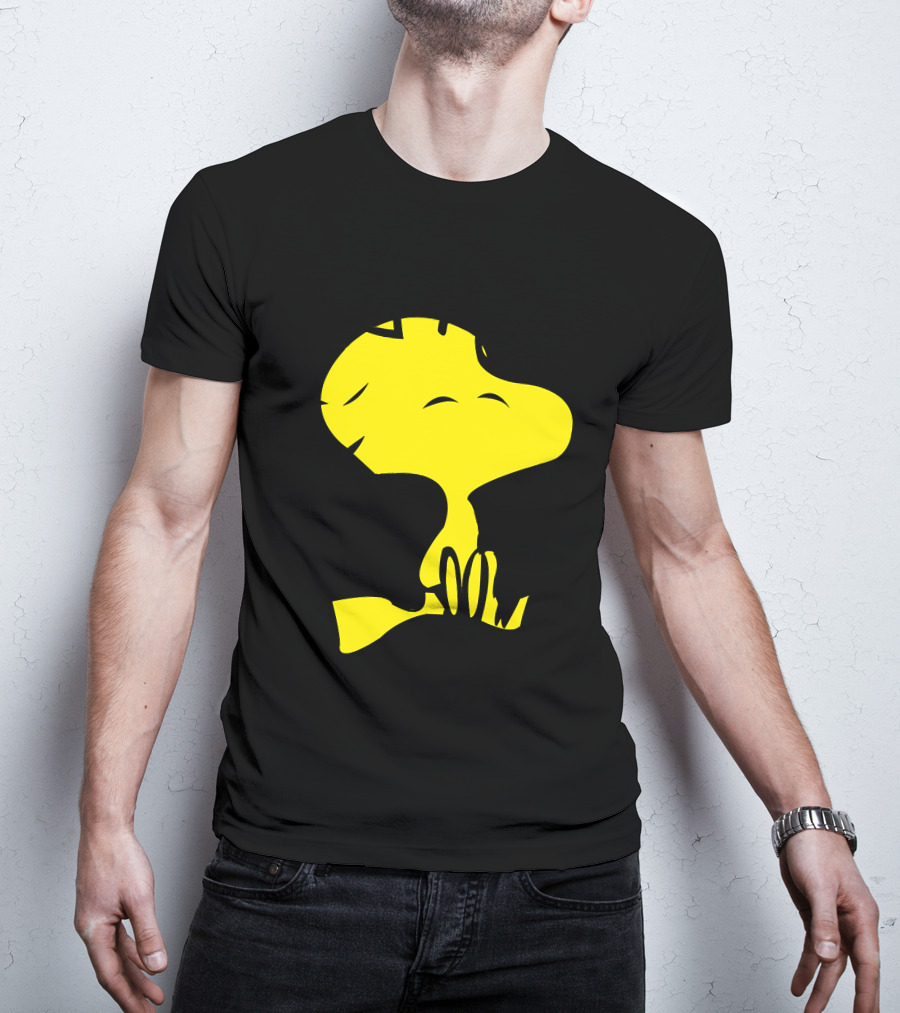Woodstock Peanuts Cartoon Character Yellow Bird T-Shirt
