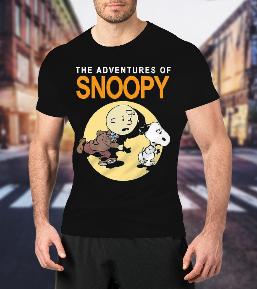 The Adventures Of Tin Tin And Snoopy T-Shirt