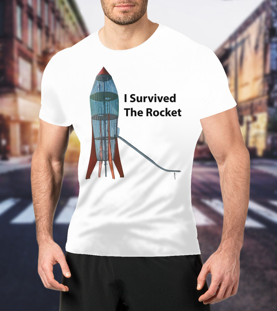 I Survived The Rocket Slide Experience T-Shirt