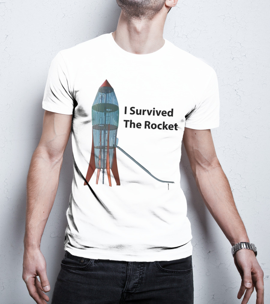 I Survived The Rocket Slide Experience T-Shirt