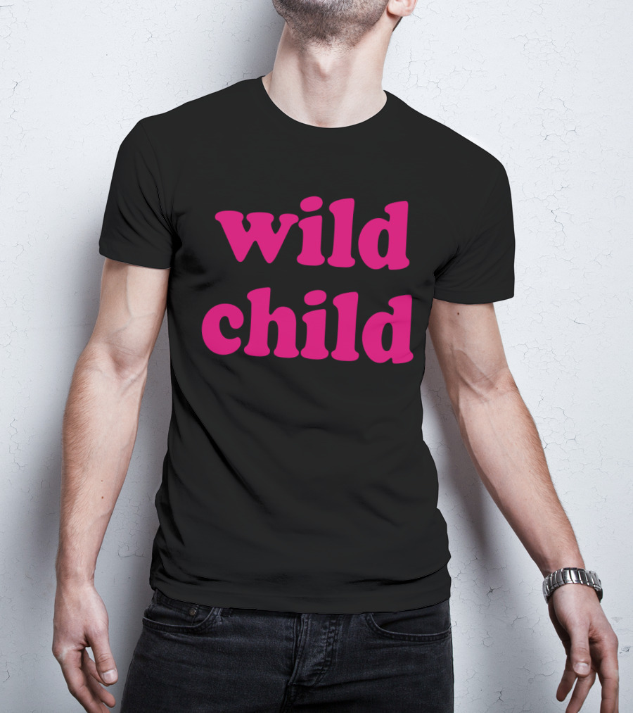 Wild Child Funny Matching Mom Vivid T-Shirt