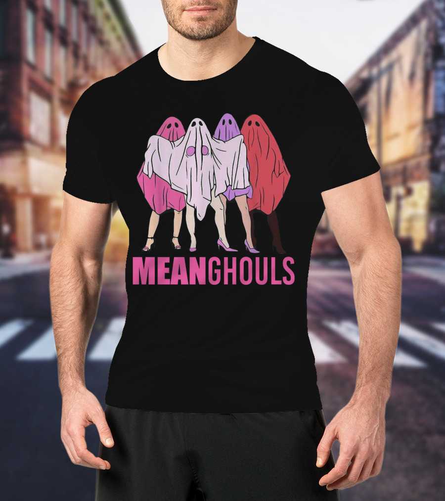 Meanghouls Funny Boo Costume Mean Girls Halloween Fans T-Shirt