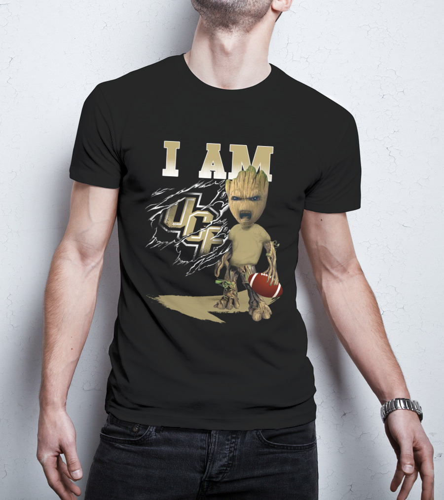 I AM UCF Knights Football Fan Character T-Shirt