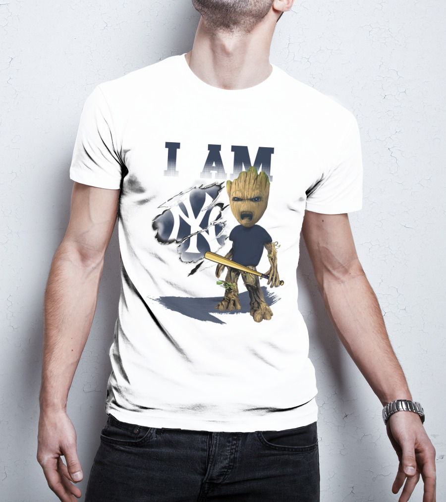 I Am New York Yankees Groot T-Shirt