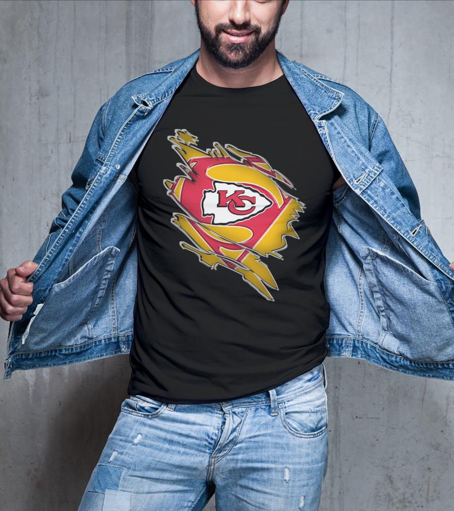 Kansas City Chiefs Super Logo Emblem T-Shirt