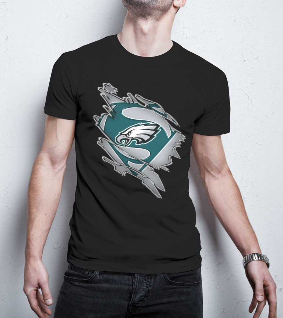 Philadelphia Eagles Super Logo Emblem T-Shirt