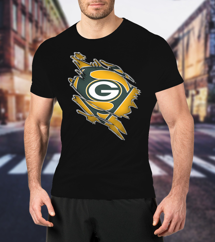 Packers Super Logo Hero Fan Gear T-Shirt