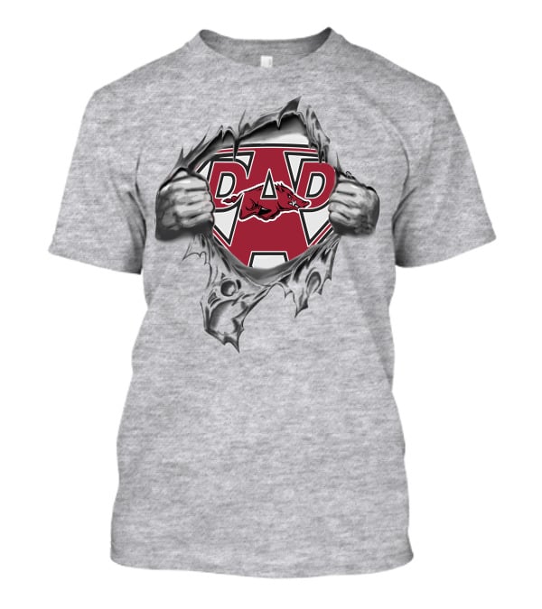 Razorbacks Dad Super Razorback T-Shirt