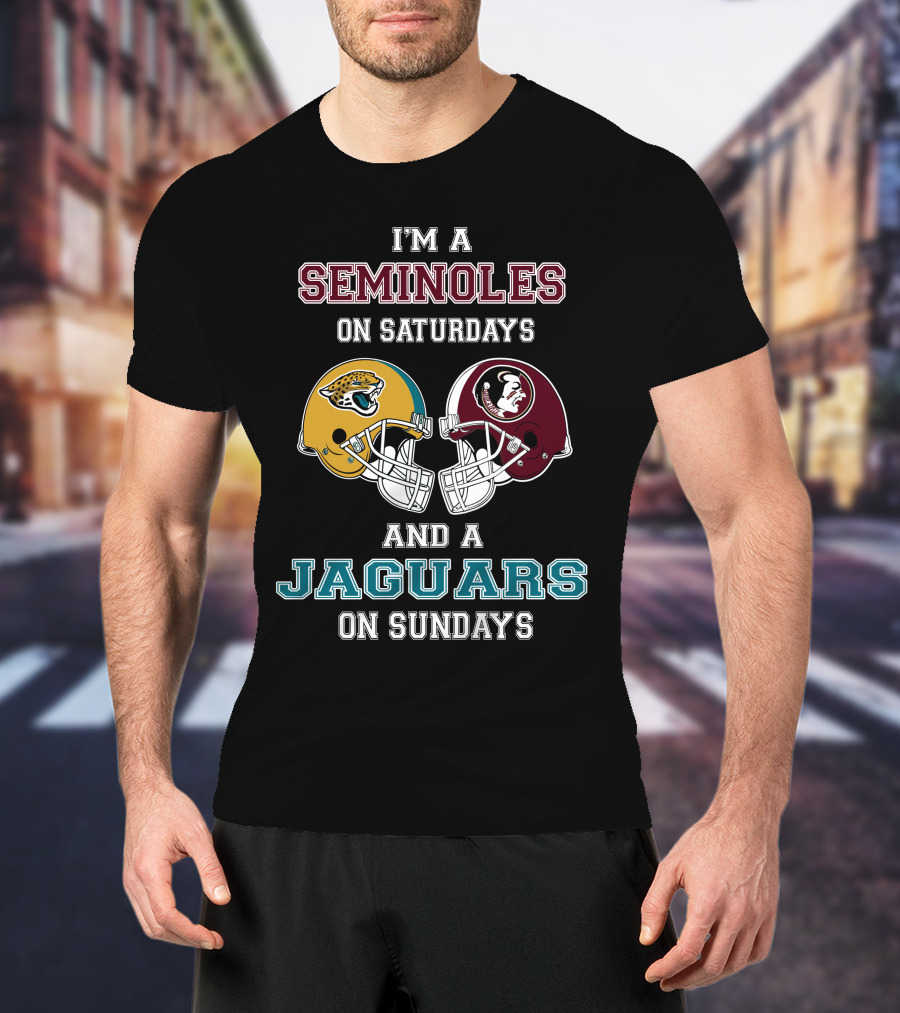 I'm A Seminoles On Saturdays And A Jaguars On Sundays T-Shirt