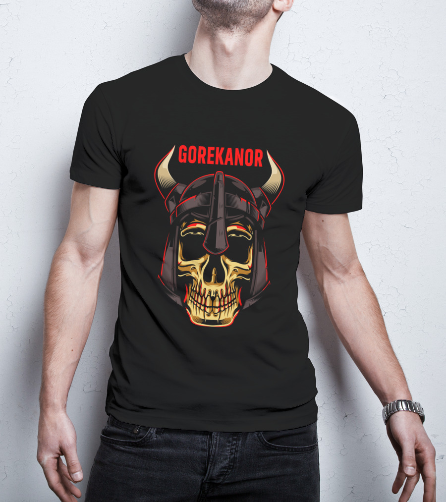 Gorekanor Skull Viking T-Shirt