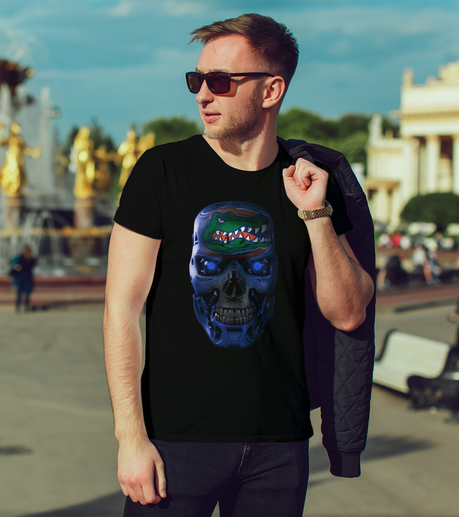 Florida Gators Terminator Skull T-Shirt