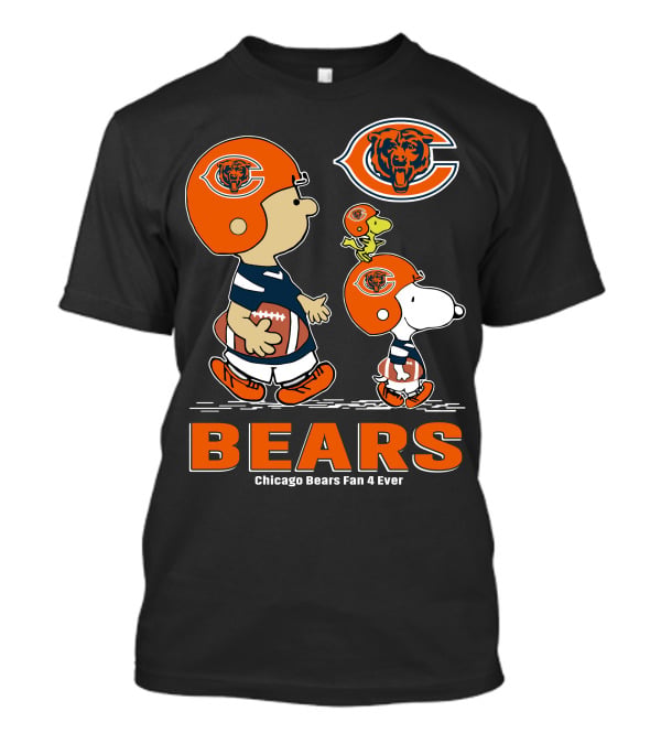 Chicago Bears Fan 4 Ever Bears T-Shirt