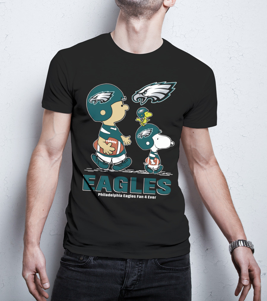Philadelphia Eagles Fan 4 Ever EAGLES T-Shirt