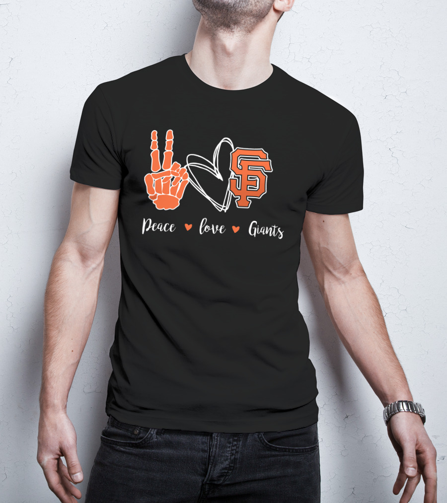 Peace Love San Francisco Giants T-Shirt