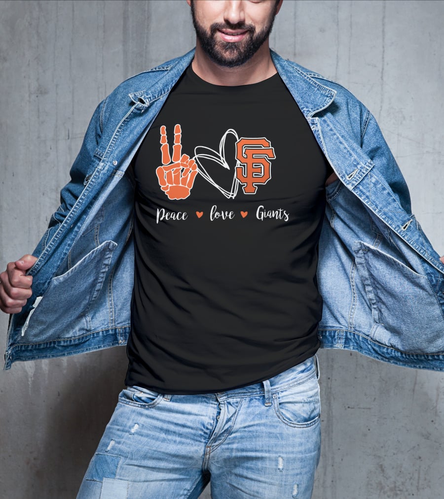 Peace Love San Francisco Giants T-Shirt