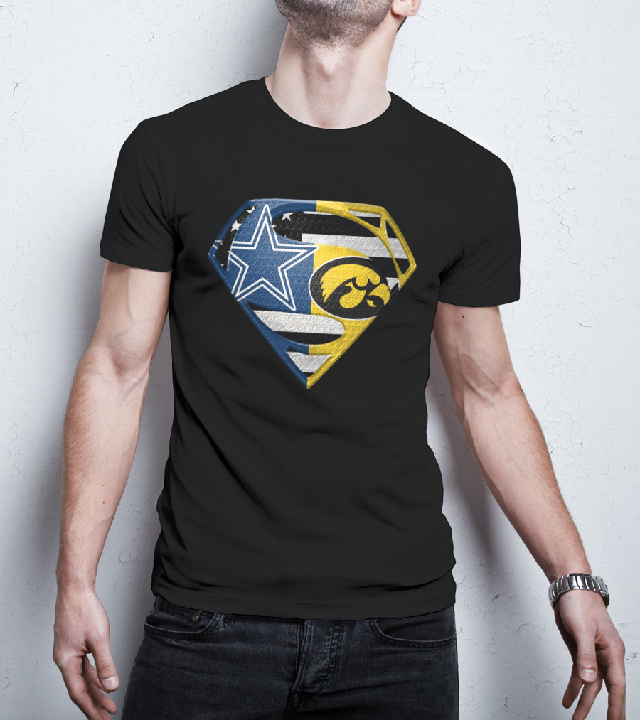 Cowboys Wildcats Superman Iowa T-Shirt
