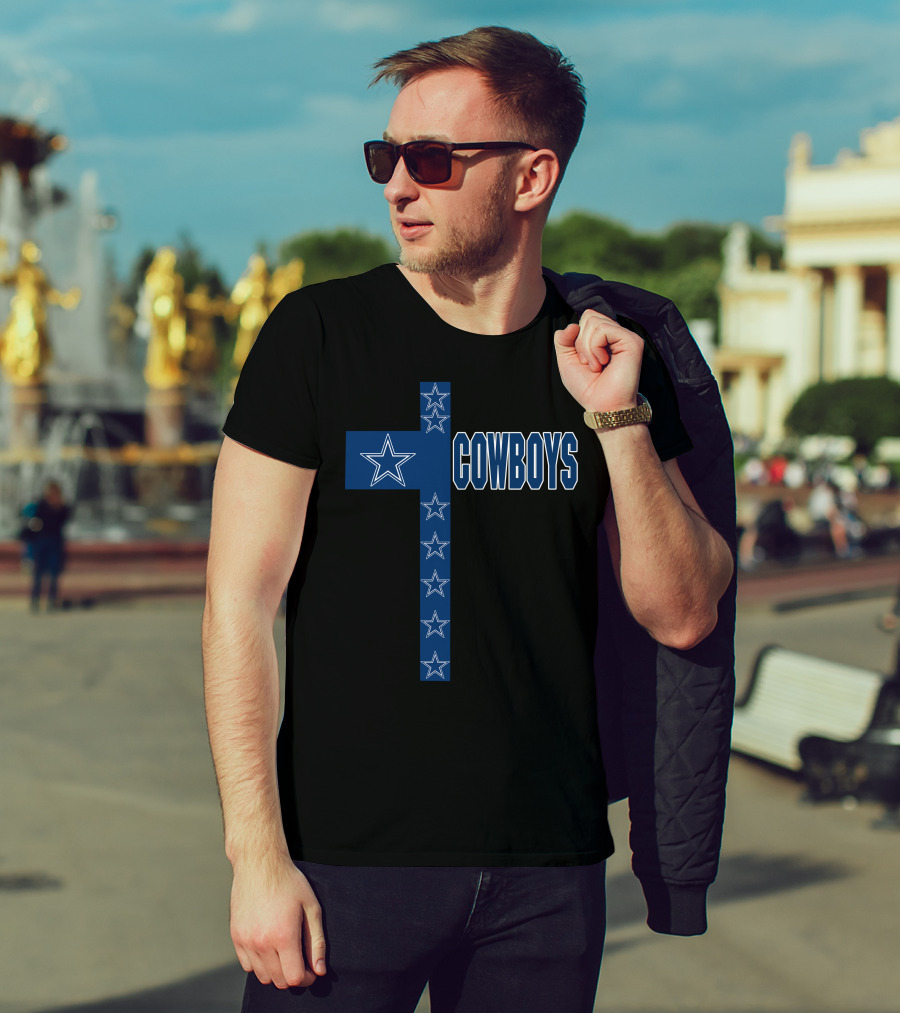 Cowboys Star Cross T-Shirt