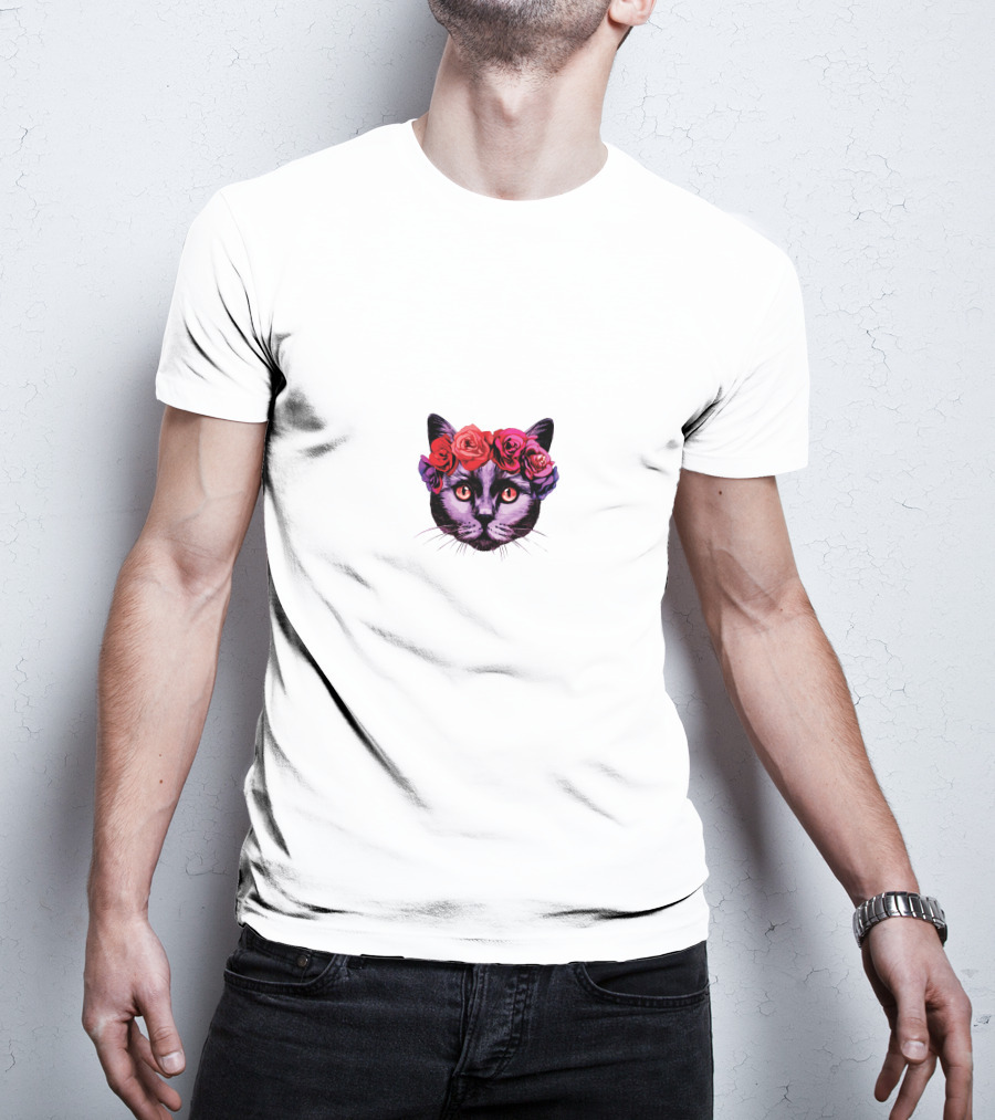 Summer Walker Cat With Floral Crown T-Shirt