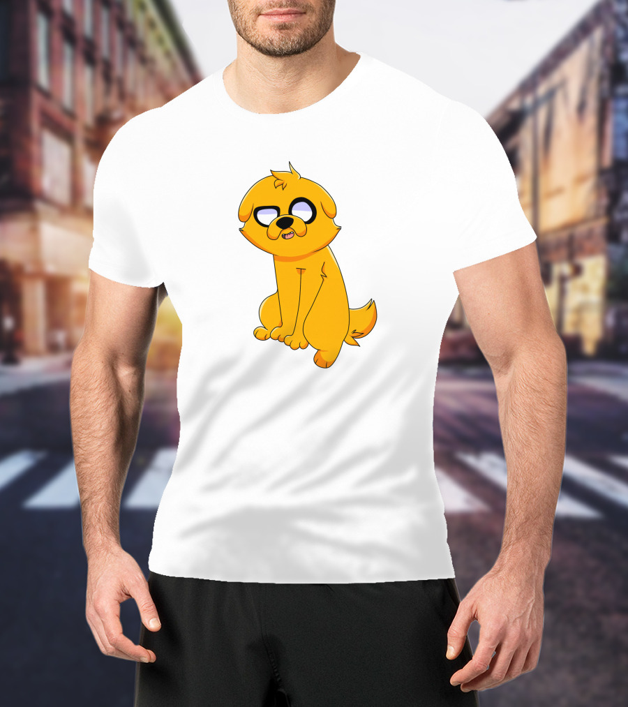Jake Adventure Time Character T-Shirt