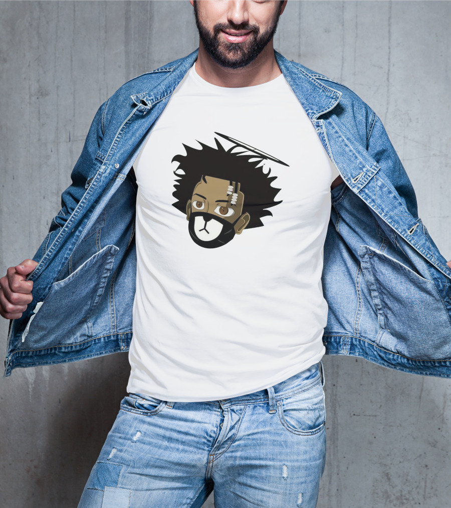 Bape Masked Character Halo Icon Brown Eyes T-Shirt