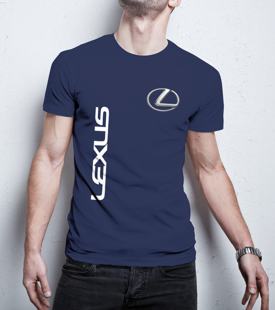 LEXUS Logo Icon Blue Background T-Shirt