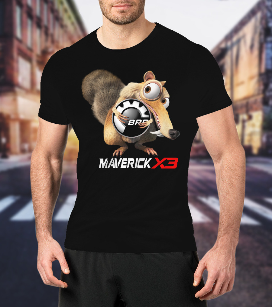 Maverick X3 BRP Scrat Holding T-Shirt