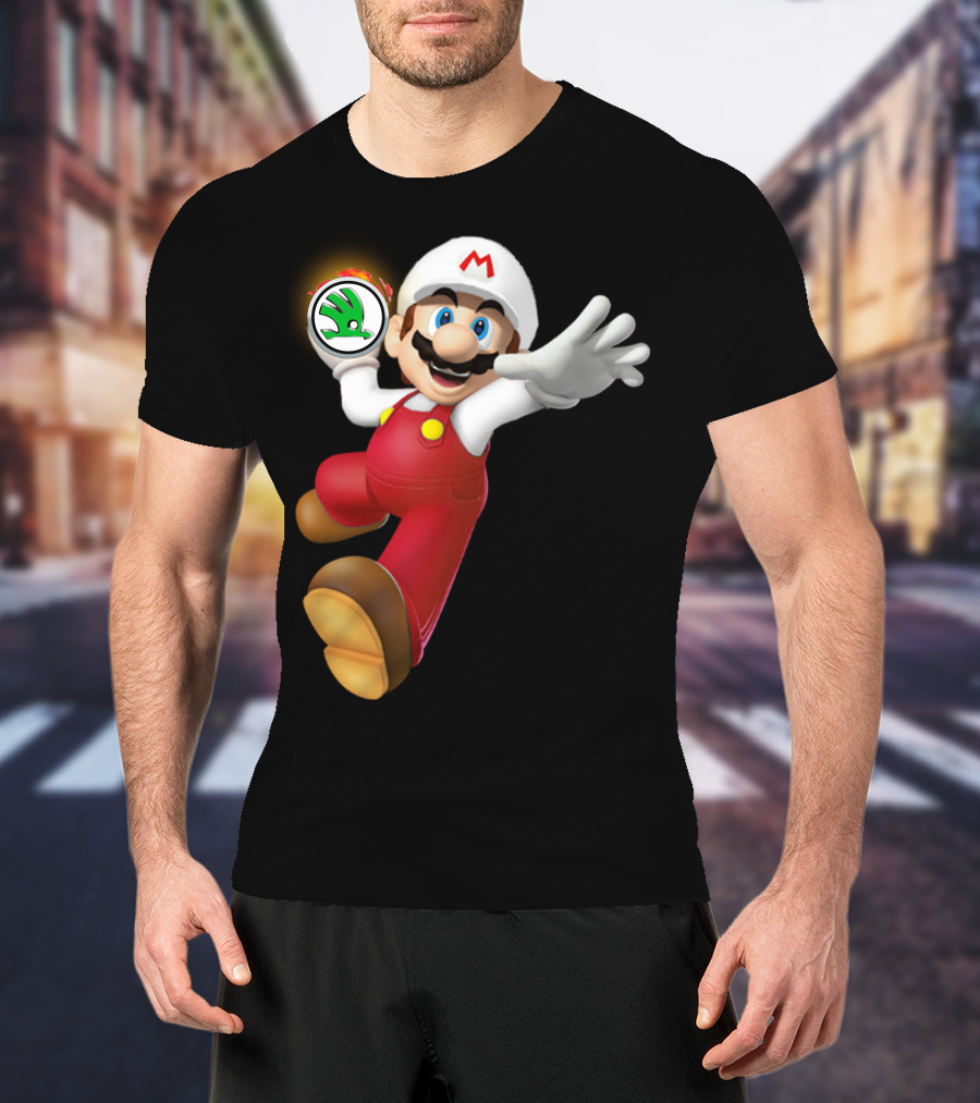 Mario Holding SKODA Emblem T-Shirt