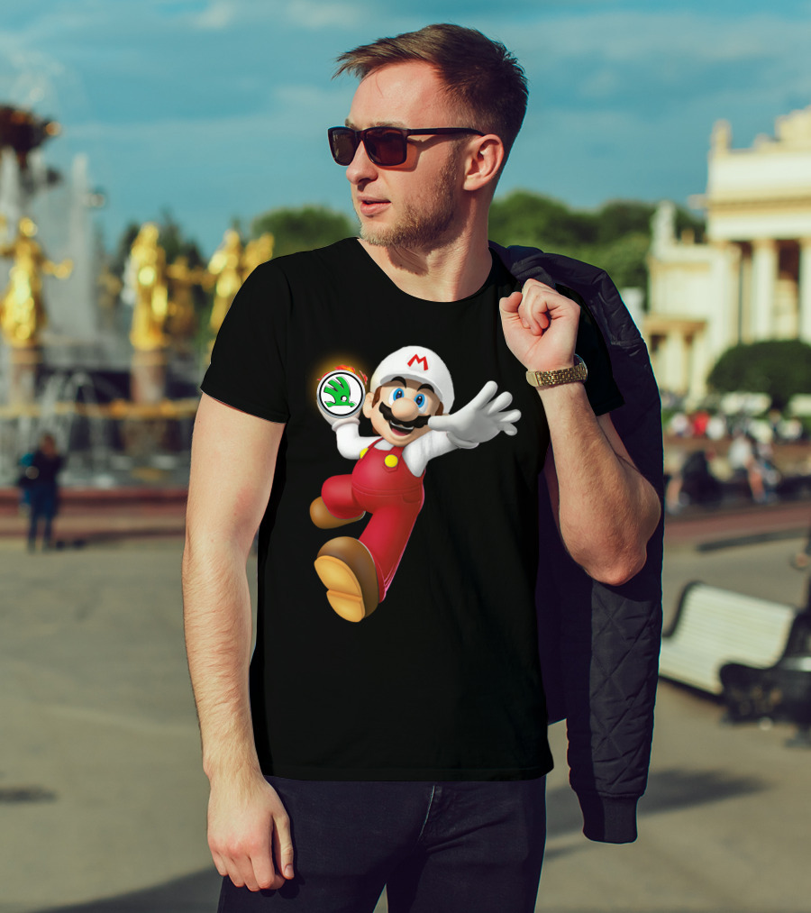 Mario Holding SKODA Emblem T-Shirt