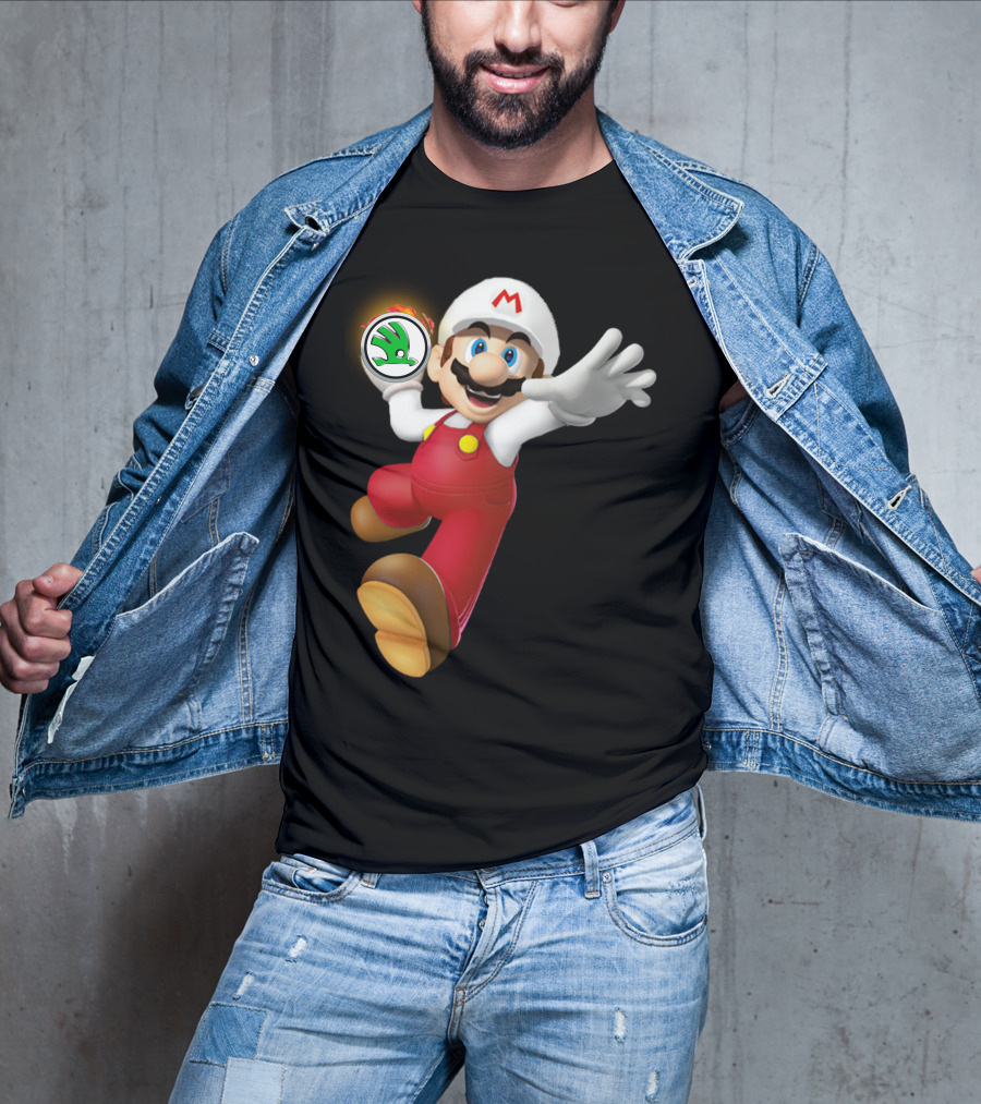 Mario Holding SKODA Emblem T-Shirt