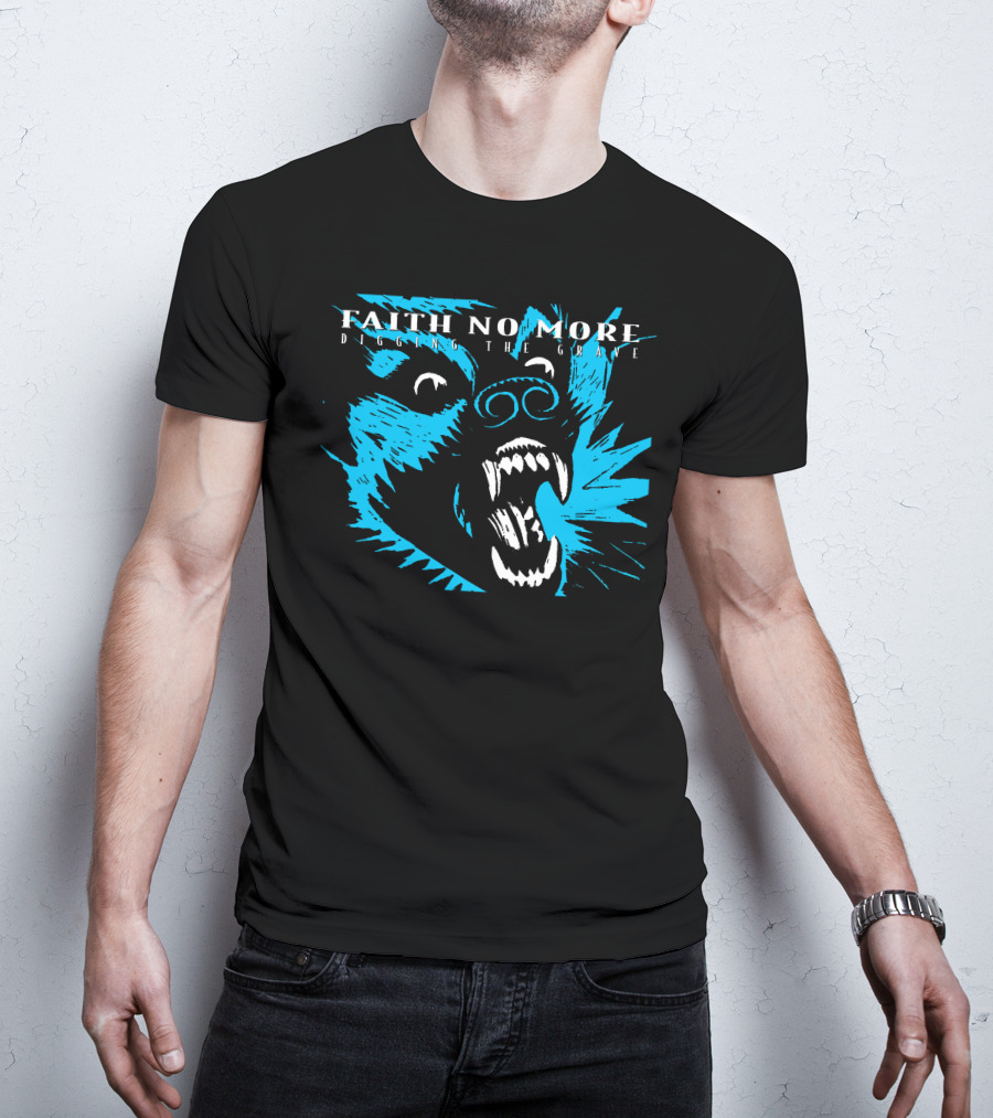 FAITH NO MORE Digging The Grave Blue T-Shirt