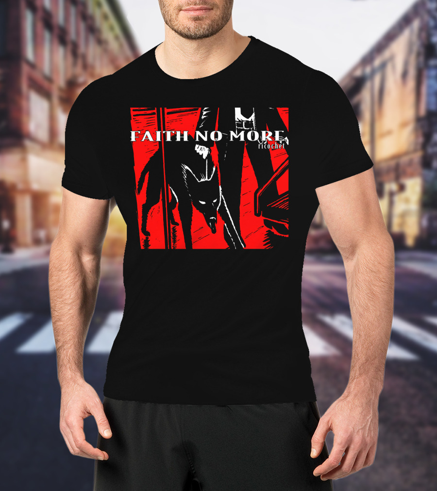 Faith No More Ricochet Dog And Man T-Shirt