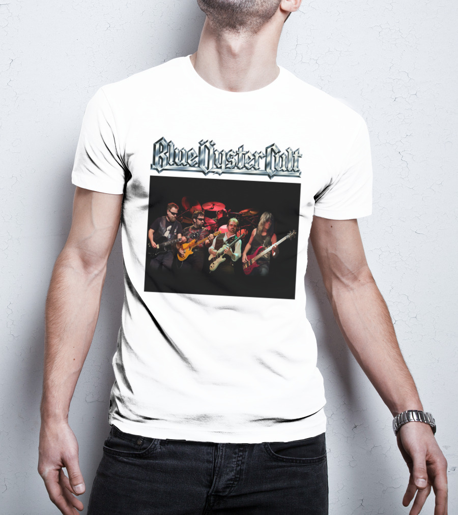 Blue Oyster Cult Live Performance Band Image T-Shirt
