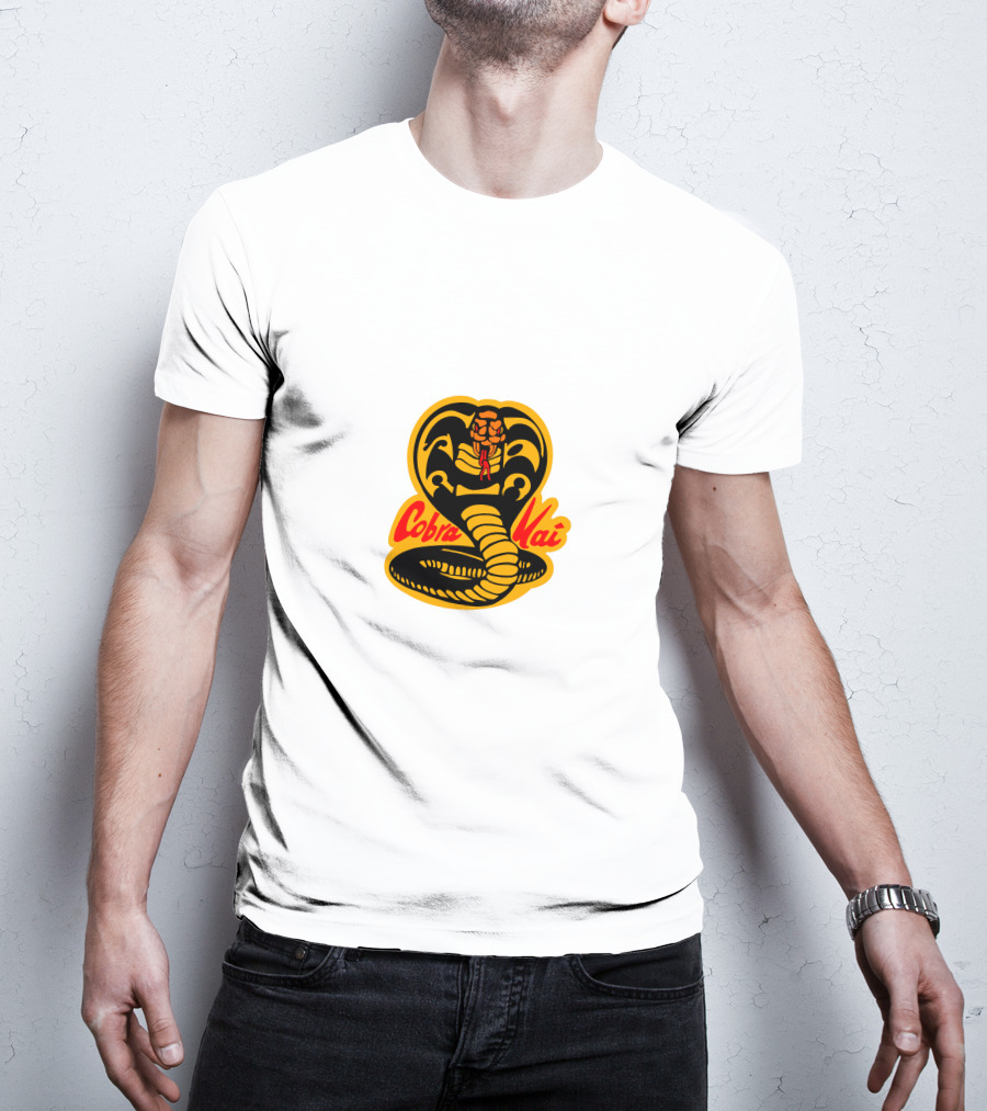 Cobra Kai Classic Cobra Snake Emblem T-Shirt