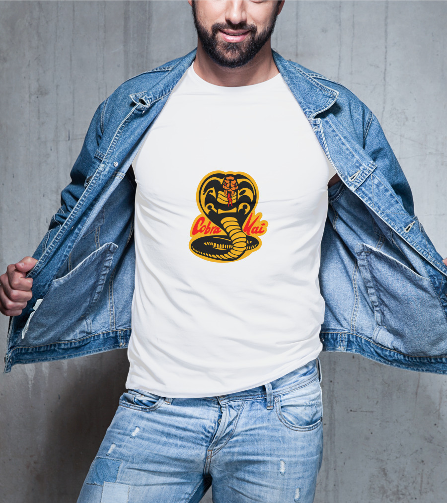 Cobra Kai Classic Cobra Snake Emblem T-Shirt