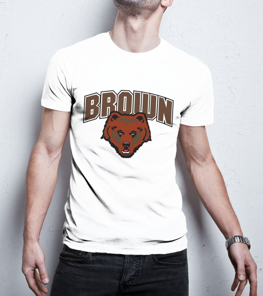 Brown Bears Bruin Mascot T-Shirt