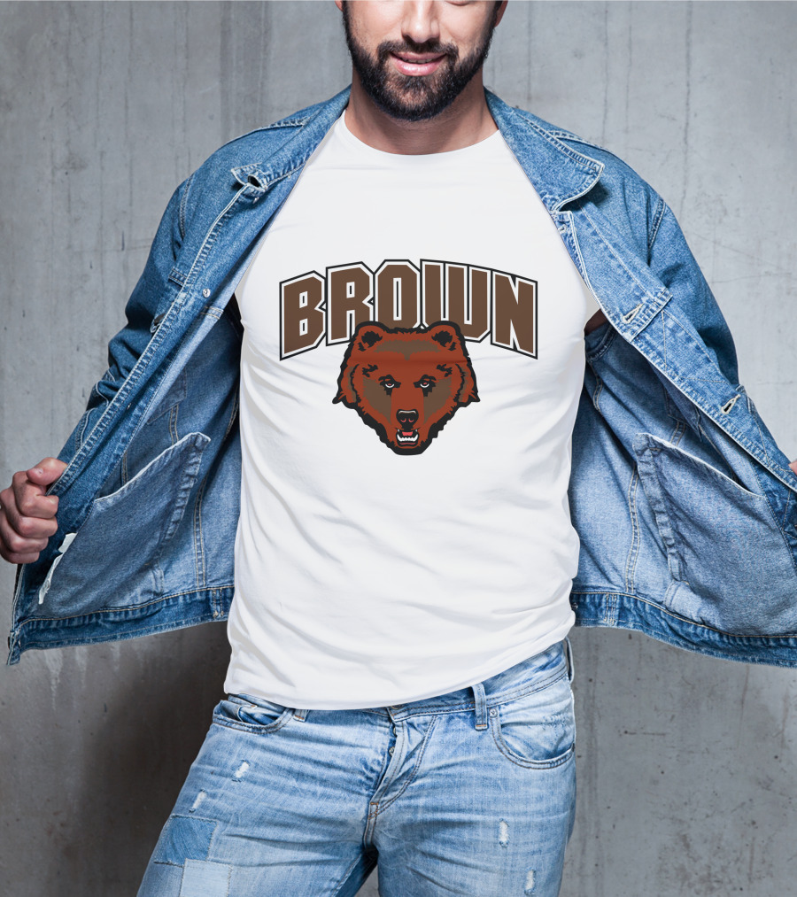 Brown Bears Bruin Mascot T-Shirt