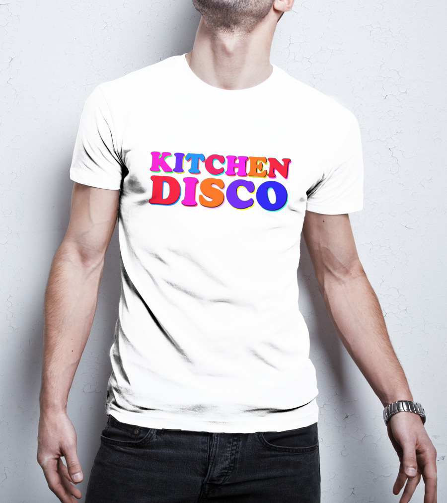 KITCHEN DISCO Colorful Party T-Shirt