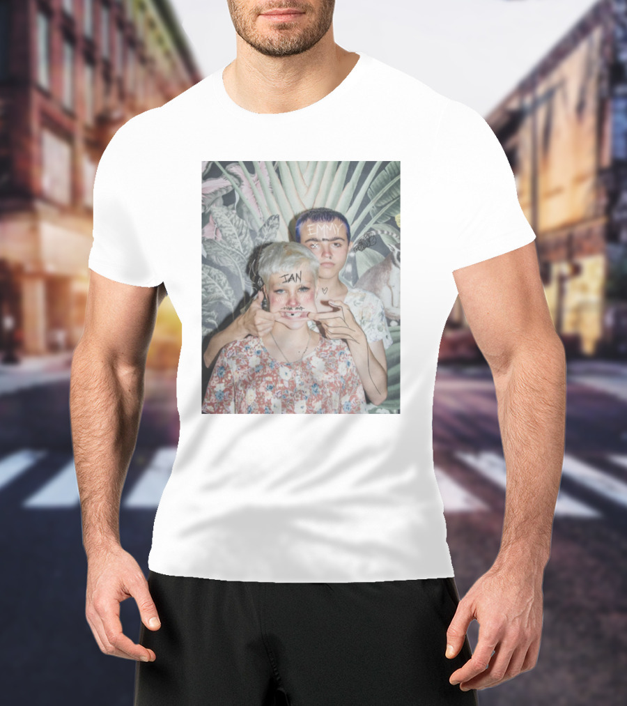 Emmy Lan Ian Faces Emmy Hartman Defaced Merch T-Shirt